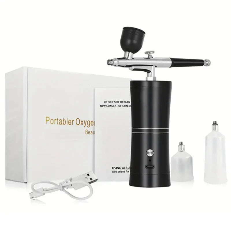 Airbrush Spray Gun Kit With Tube And Mini Pump For Nail Art