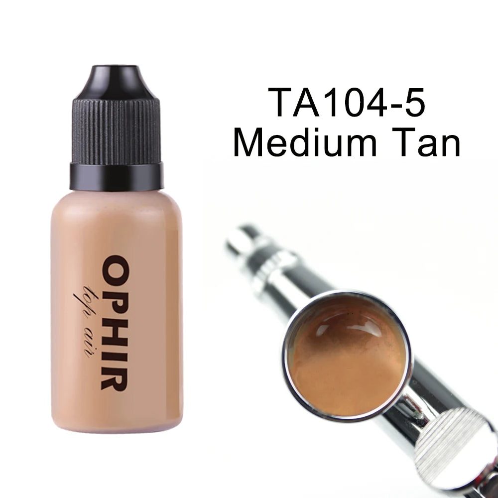 Premium Airbrush Foundation Ink Set Three Colors For Salon Makeup
