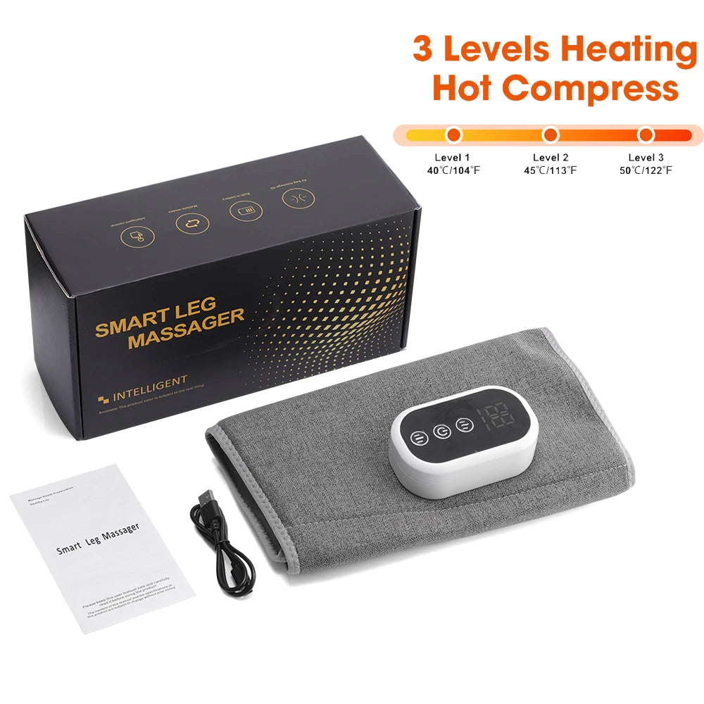 PastSky 360 Calf Massager With Air Pressure Compression And Heat