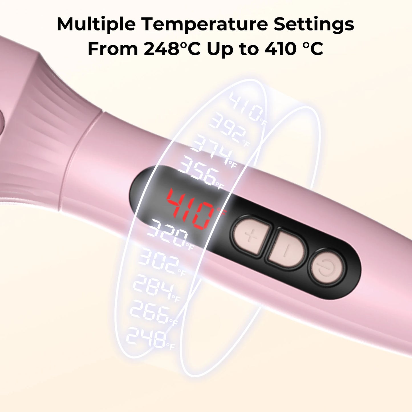 Thermal Brush One-Step Hot Air Brush&volumizer Hair Curler Straightener Hair Styling Brush Professional Curling Iron Heated PINK