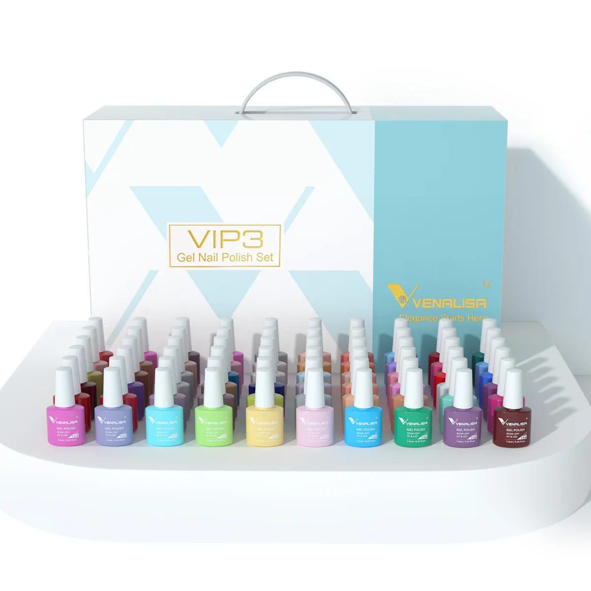 Venalisa VIP Nail Gel Polish Kit 36 Colors UV LED