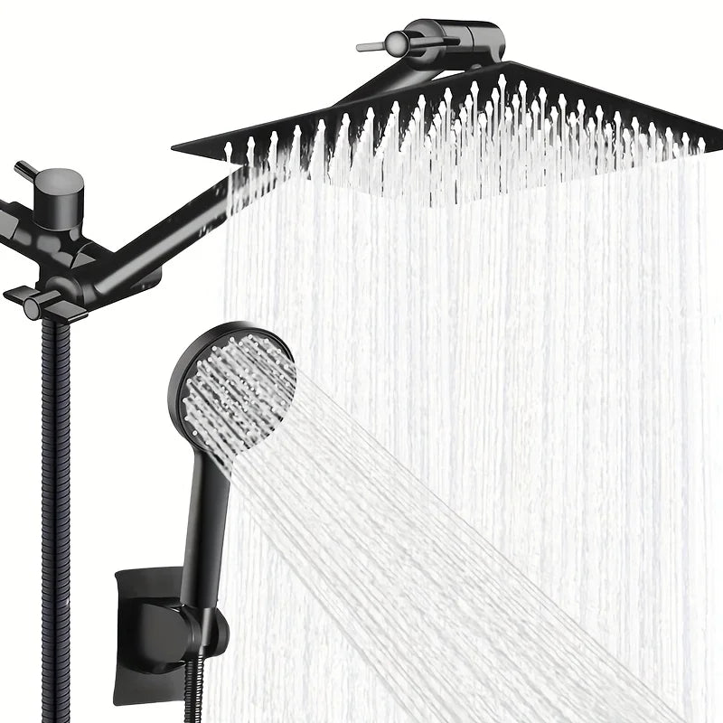 Chrome Concealed Stainless Steel Pressurized Shower Set Arm
