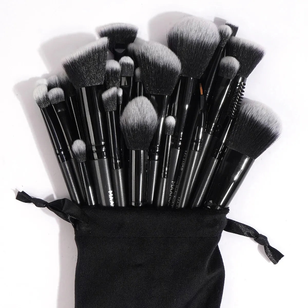 Maange 30pc Professional Makeup Brush Set With Bag Kit