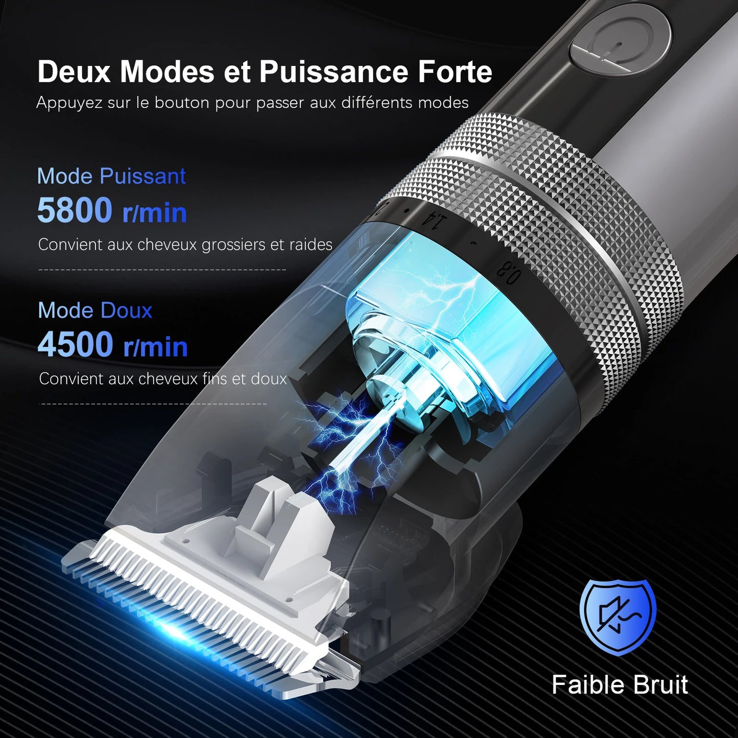 Sejoy Electric Hair Clippers for Men USB Rechargeable Kit
