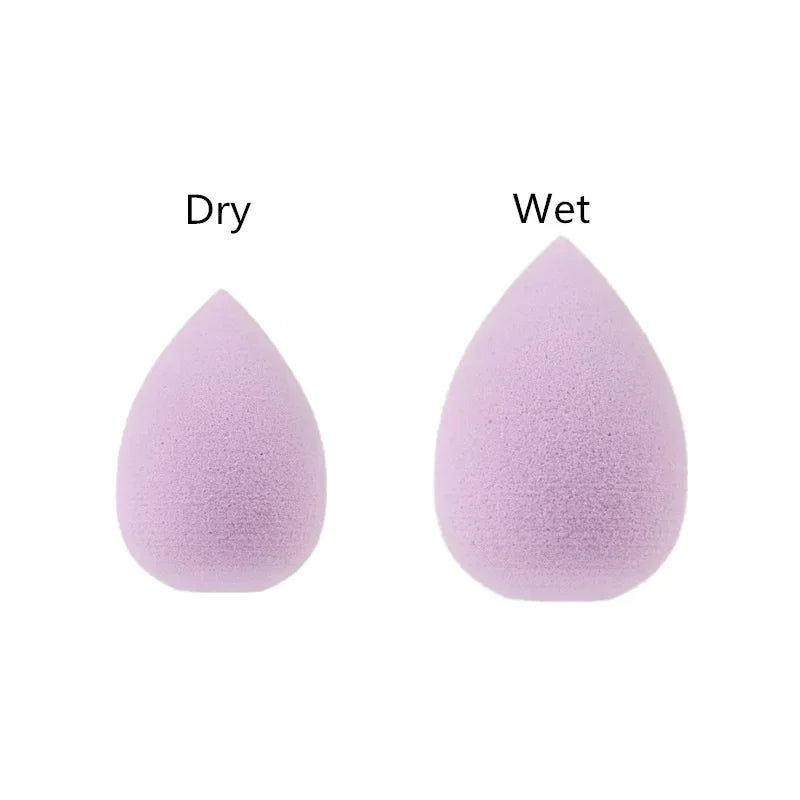 8Pcs/Box Makeup Sponge Set Face Beauty Cosmetic Powder Puff for Foundation Cream Concealer Make Up Blender Tool with Storage Box