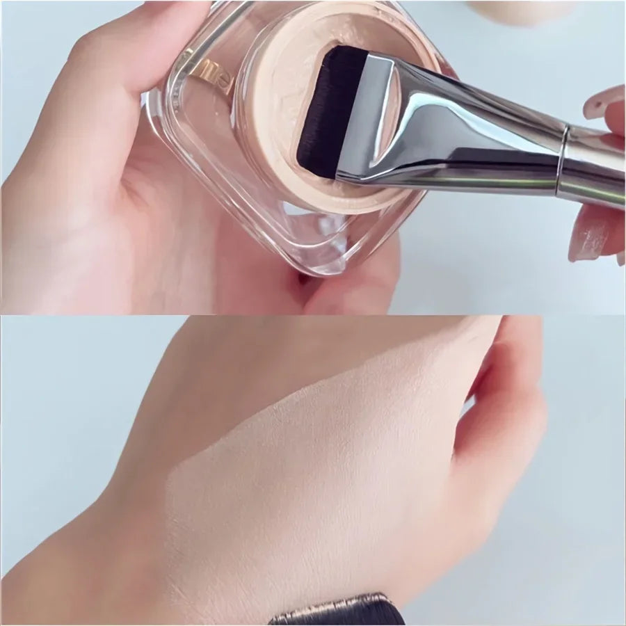 Ultra Thin Flat Head Foundation Brush for Traceless Makeup