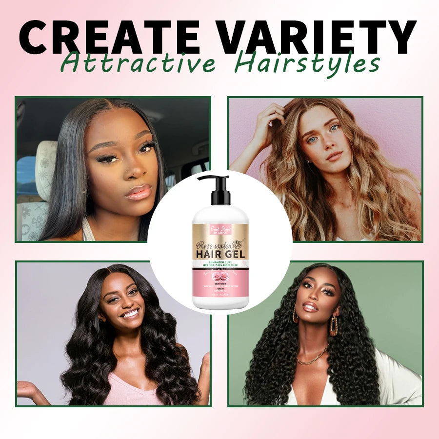 Goiple Natural Curl Gel For Wavy Curly Hair Frizz Control