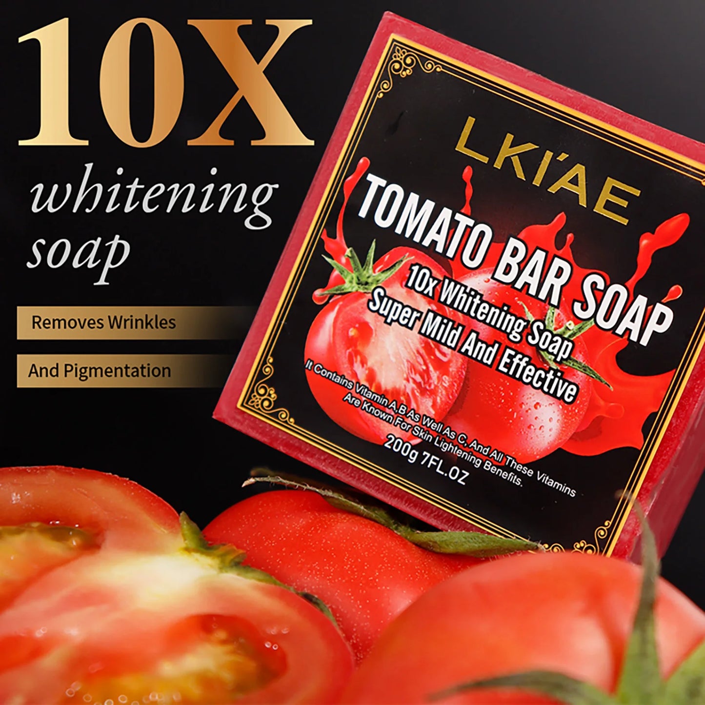 Tomato Fruit Scented Handmade Natural Bar Soap For Body