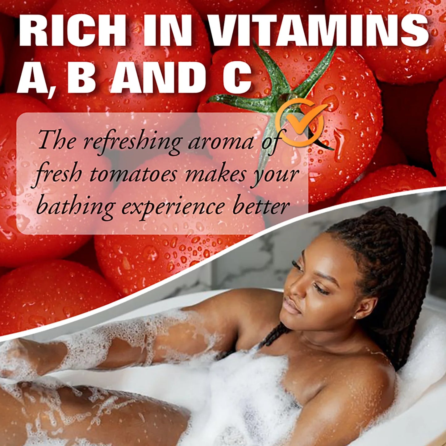 Tomato Fruit Scented Handmade Natural Bar Soap For Body