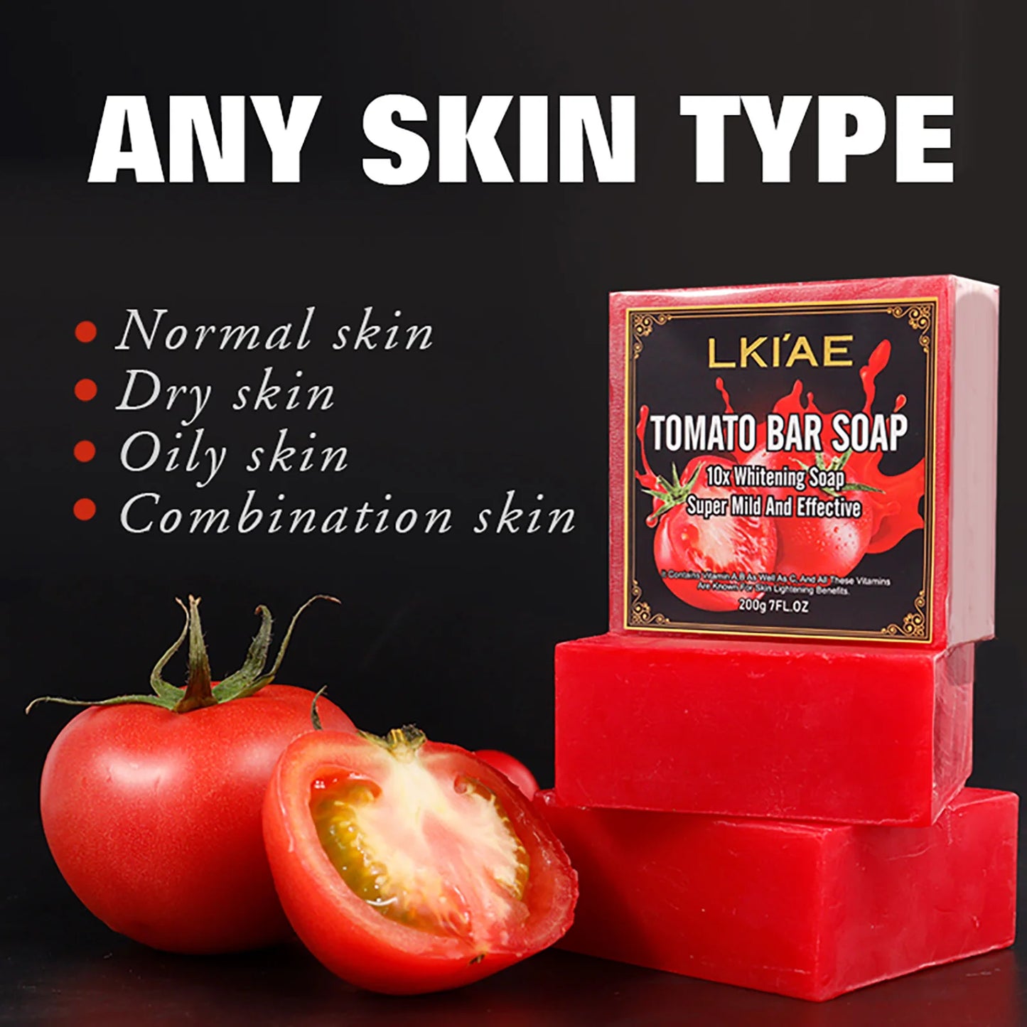 Tomato Fruit Scented Handmade Natural Bar Soap For Body