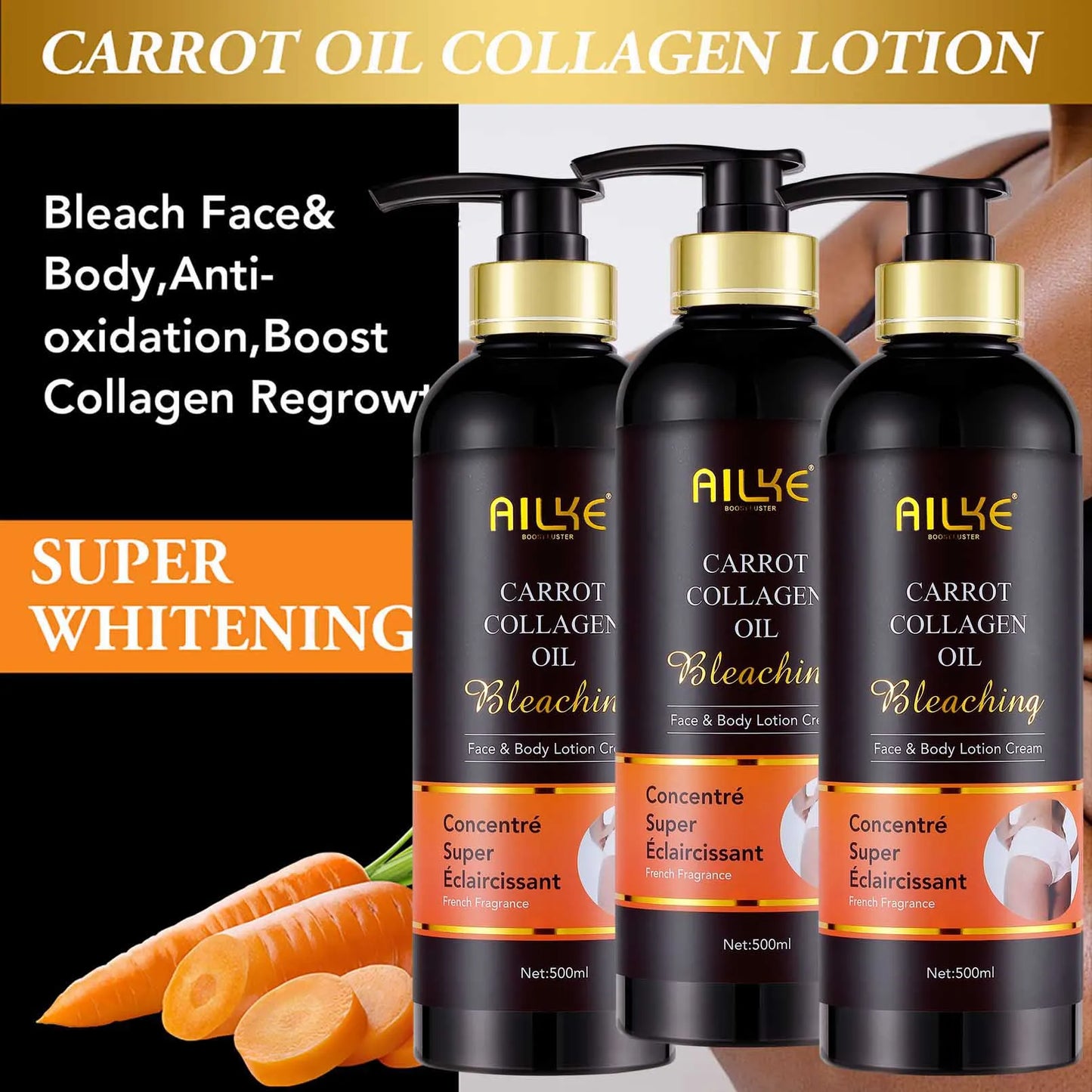 Ailke Skin Whitening Serum Reduces Spots Moisturizing