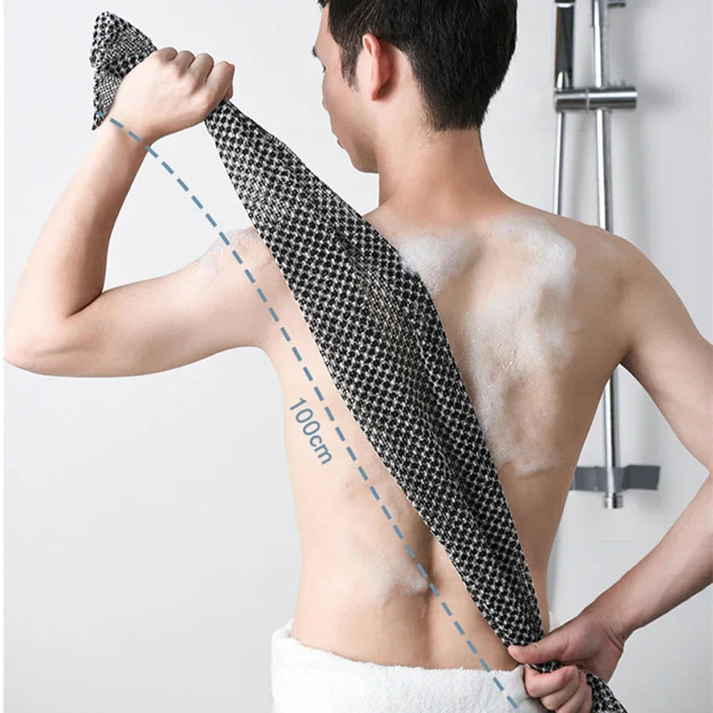 Soft Rubbing Washcloth Bath Brush Back Towels Exfoliating Scrub Shower Body Household Bathroom Accessories
