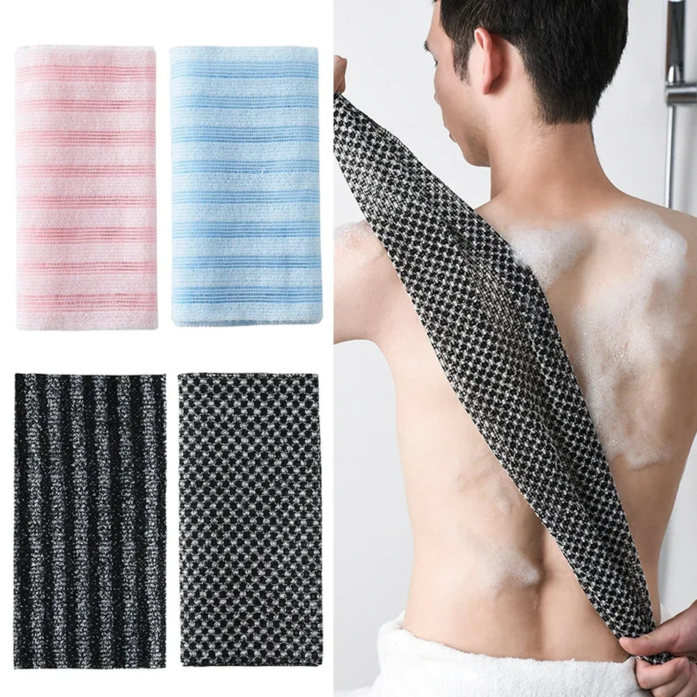 Soft Rubbing Washcloth Bath Brush Back Towels Exfoliating Scrub Shower Body Household Bathroom Accessories