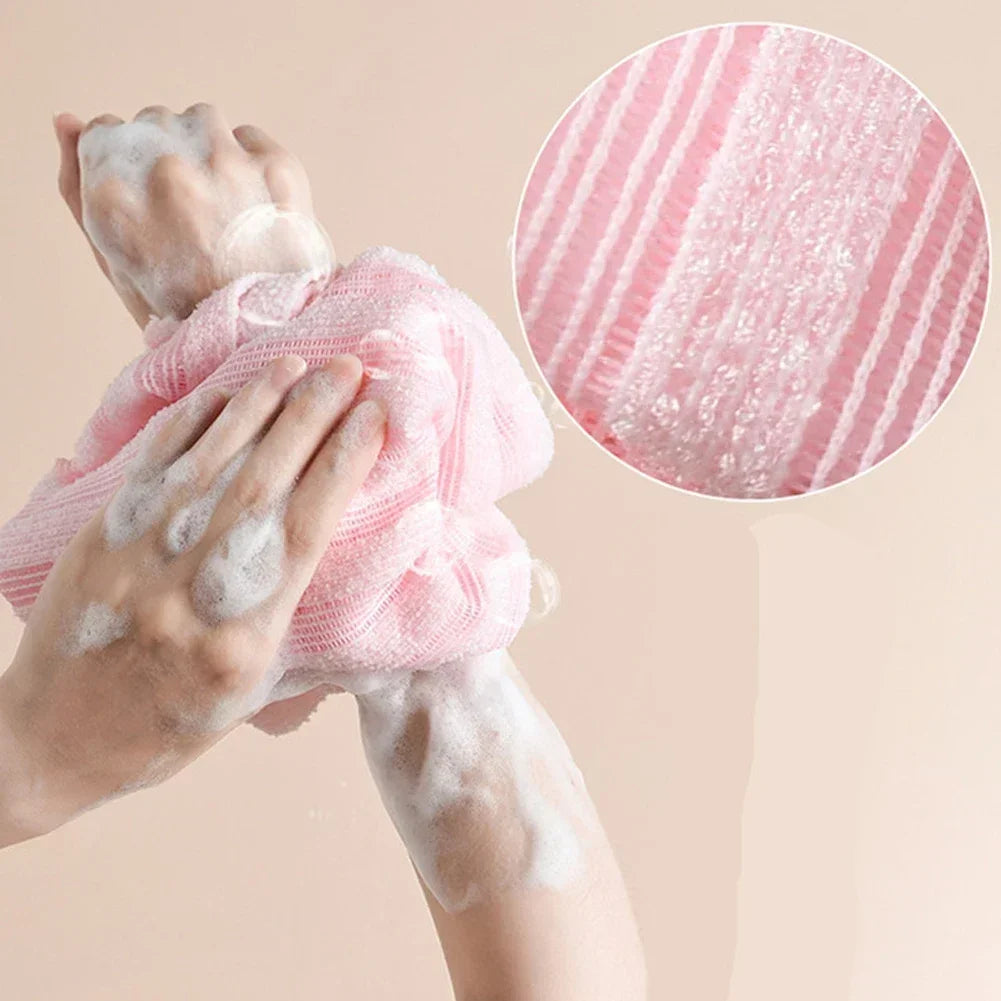 Soft Rubbing Washcloth Bath Brush Back Towels Exfoliating Scrub Shower Body Household Bathroom Accessories