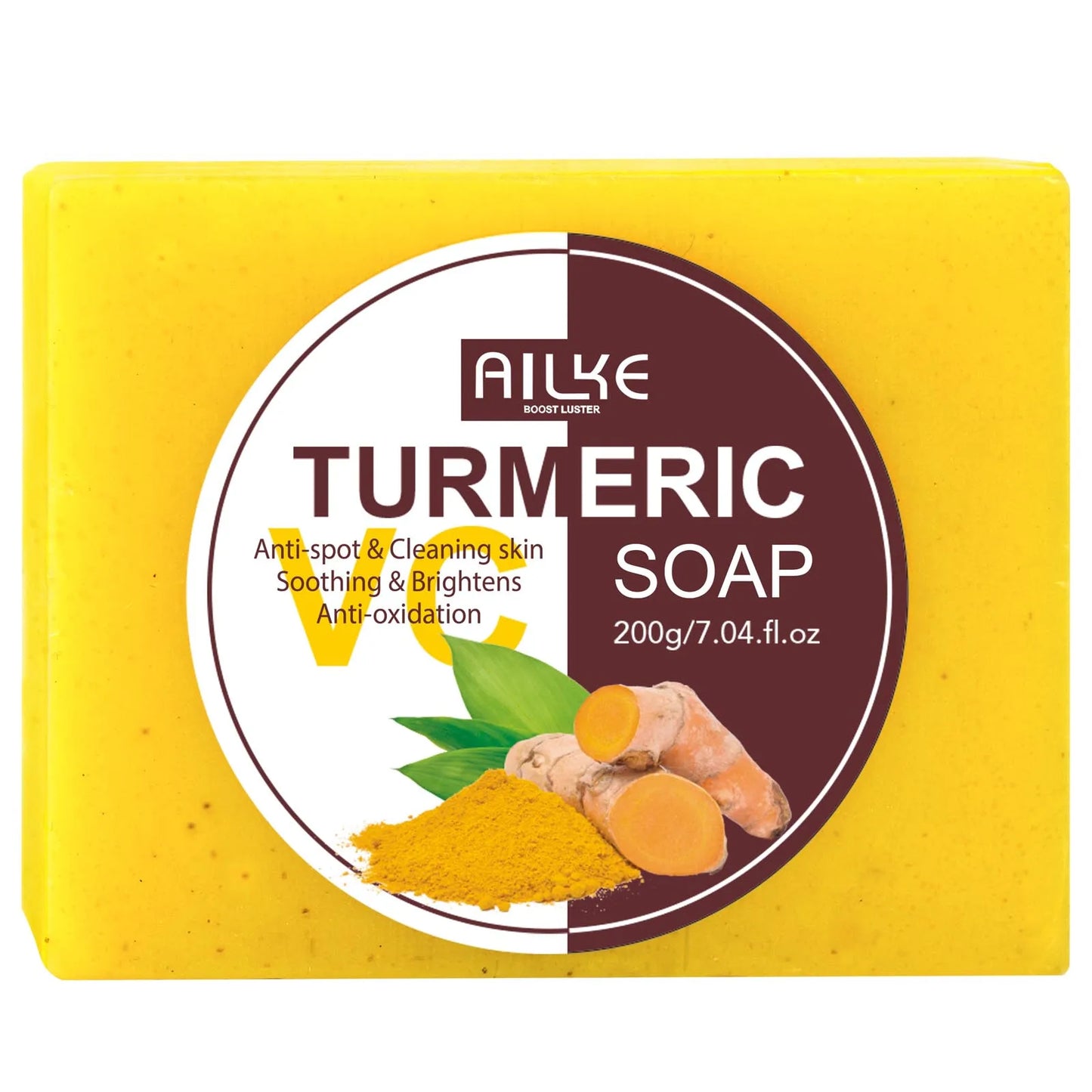 AILKE Organic Turmeric Skin Care Set Brightening And Acne Reduction