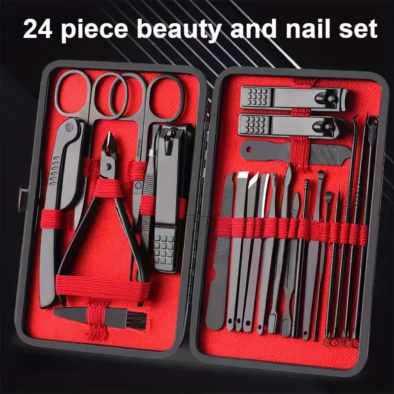 Nail Claw Set 24 Piece High Quality Pedicure Tools