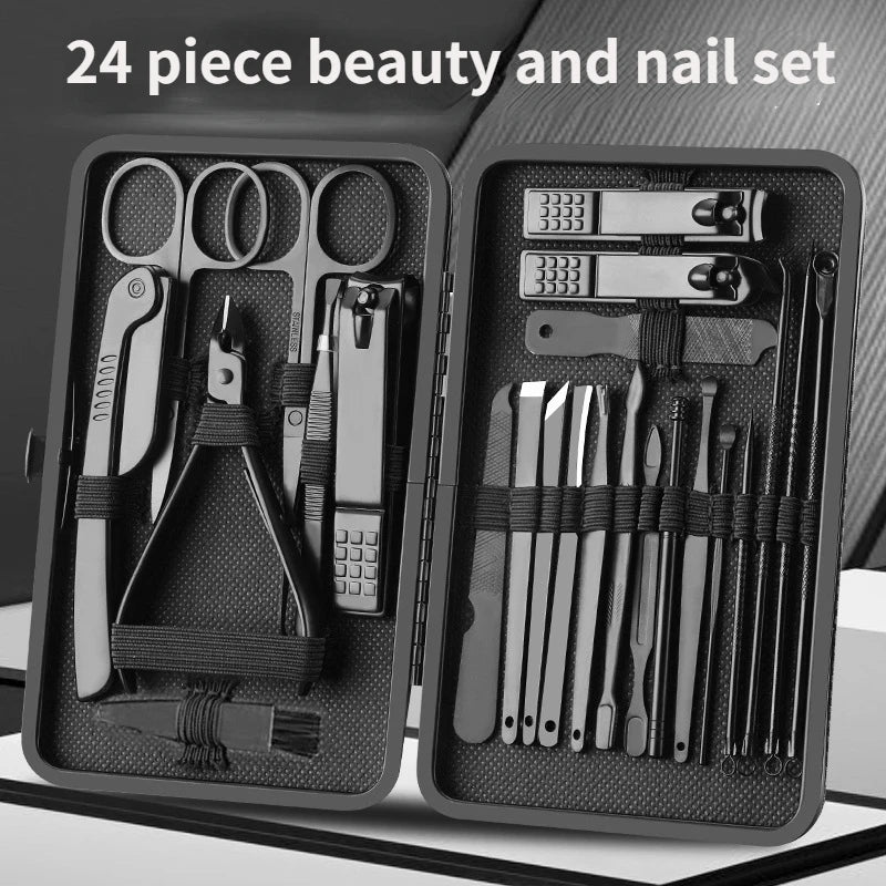 Nail Claw Set 24 Piece High Quality Pedicure Tools