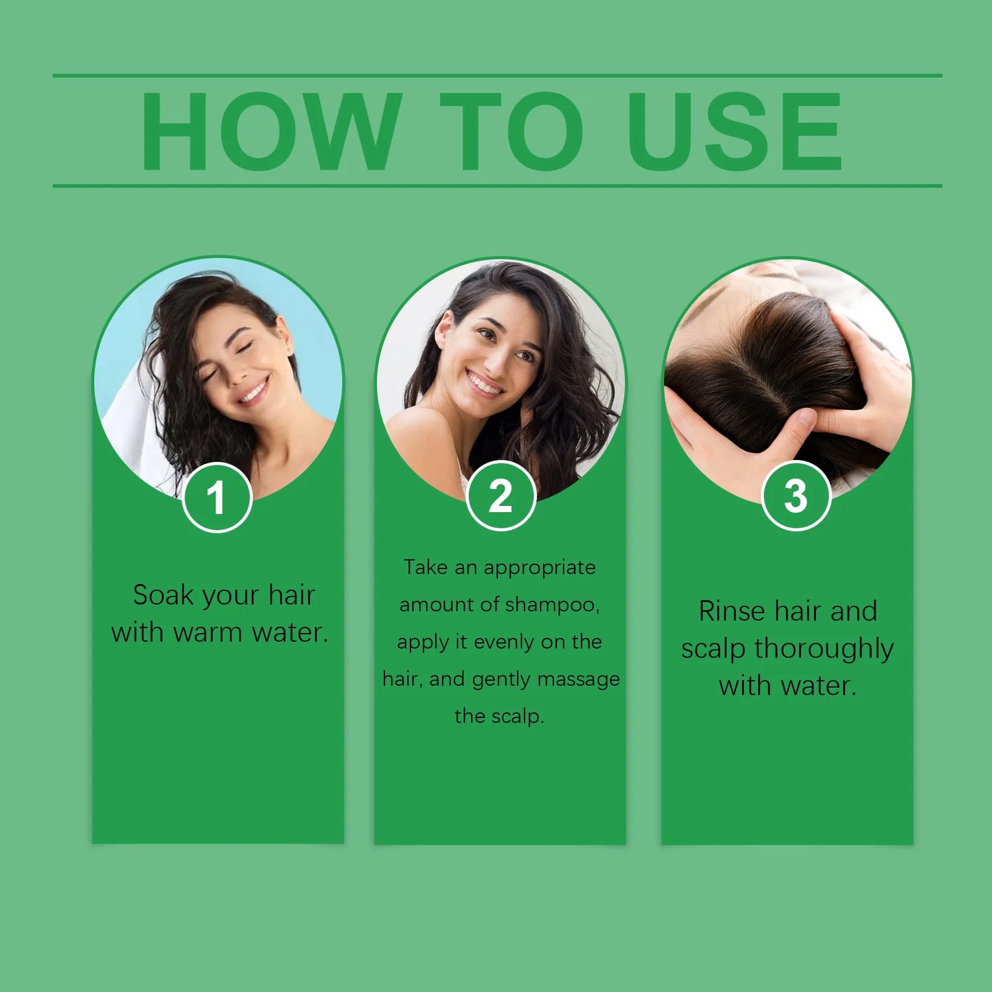 Hoegoa Batana Oil Hair Shampoo Deep Cleaning Hair Remove Dandruff Nourishing Scalp No Tight Smoothing Rosemary Hair Shampoo