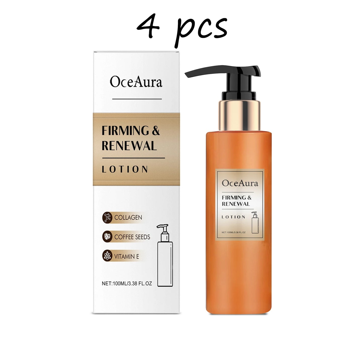 OceAura Firming Skin Lotion Moisturizing Antioxidant Aging Wrinkle Reduction Renewal