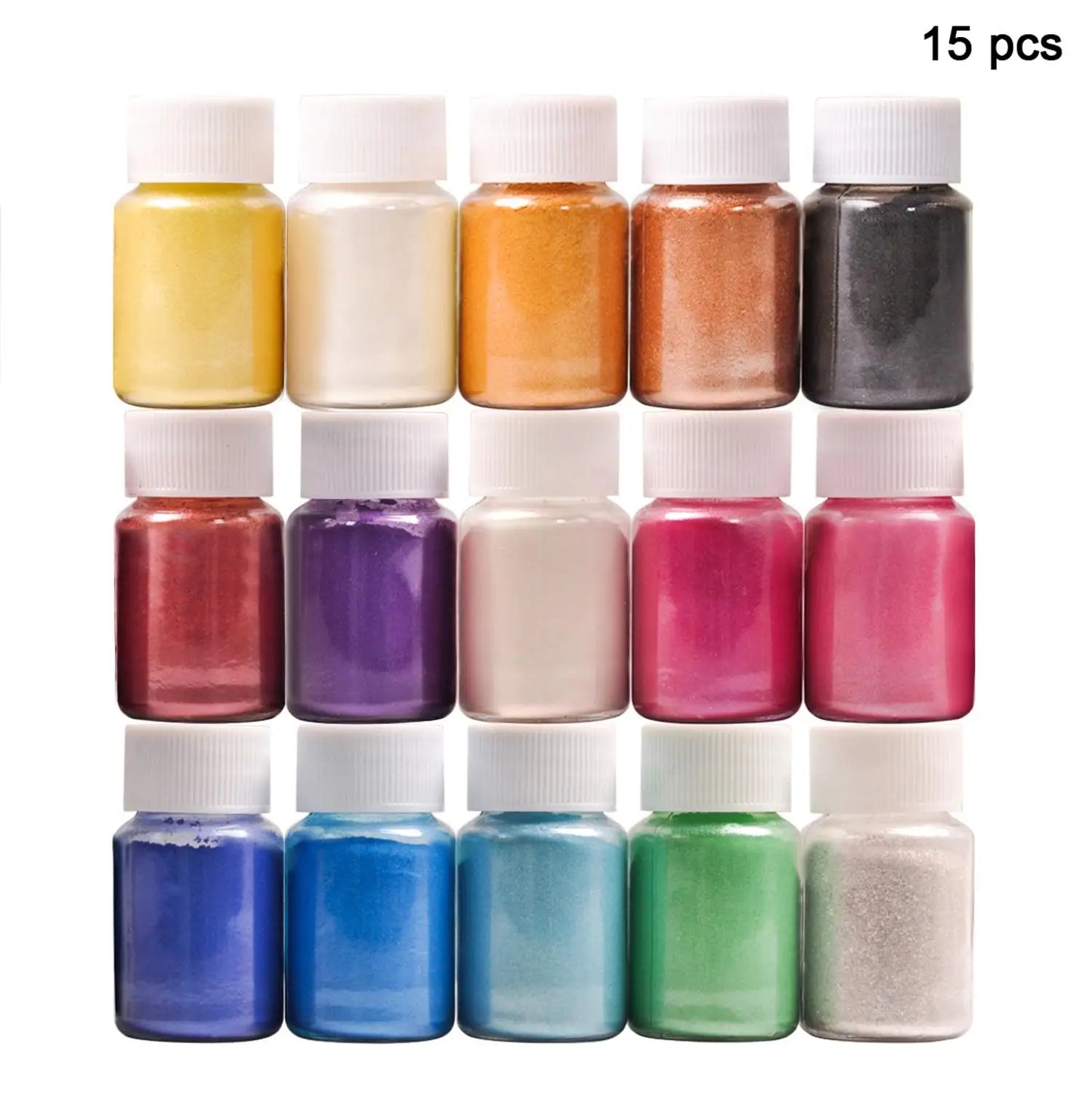 32 Color Mica Powder Epoxy Resin Pigment For Jewelry Making