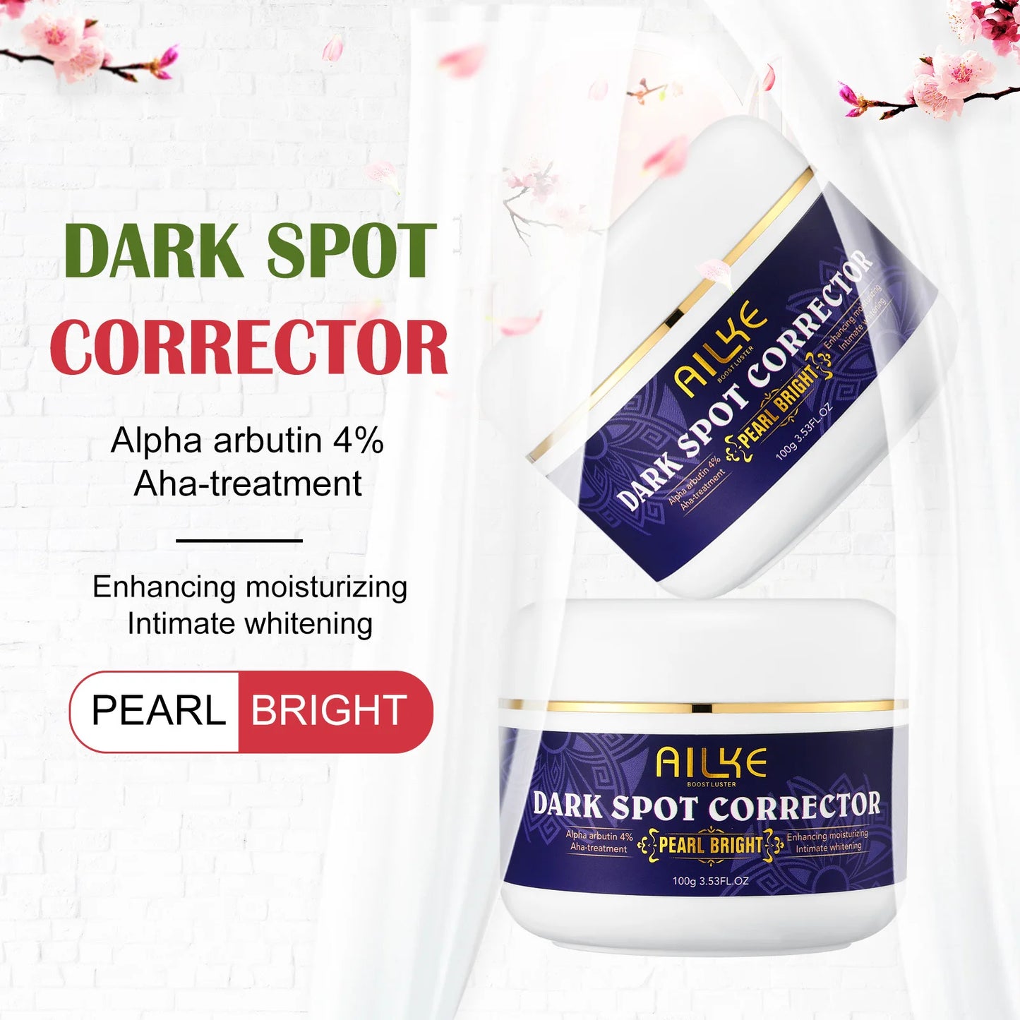 AILKE Double Glutathione Whitening Skin Care For Radiant Even Tone