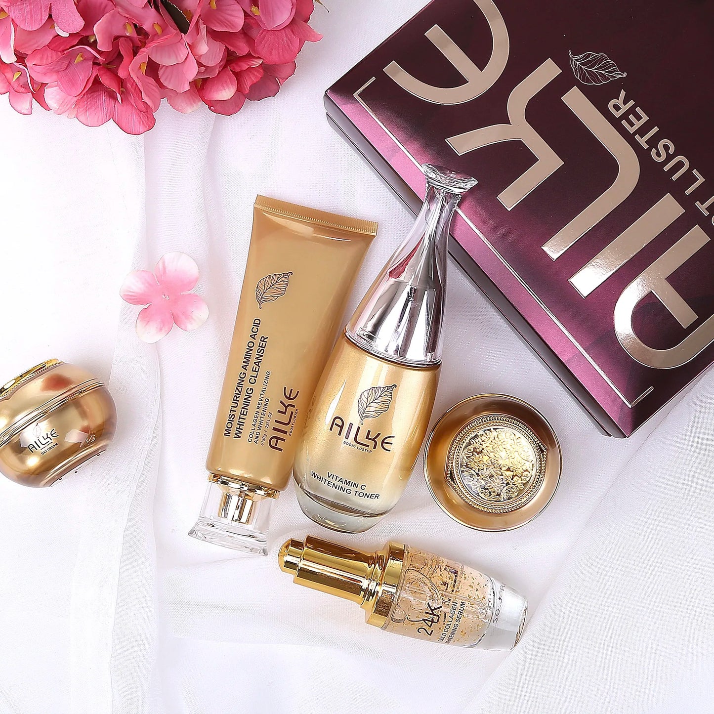 AILKE Whitening Anti Aging Facial Care Set For Women