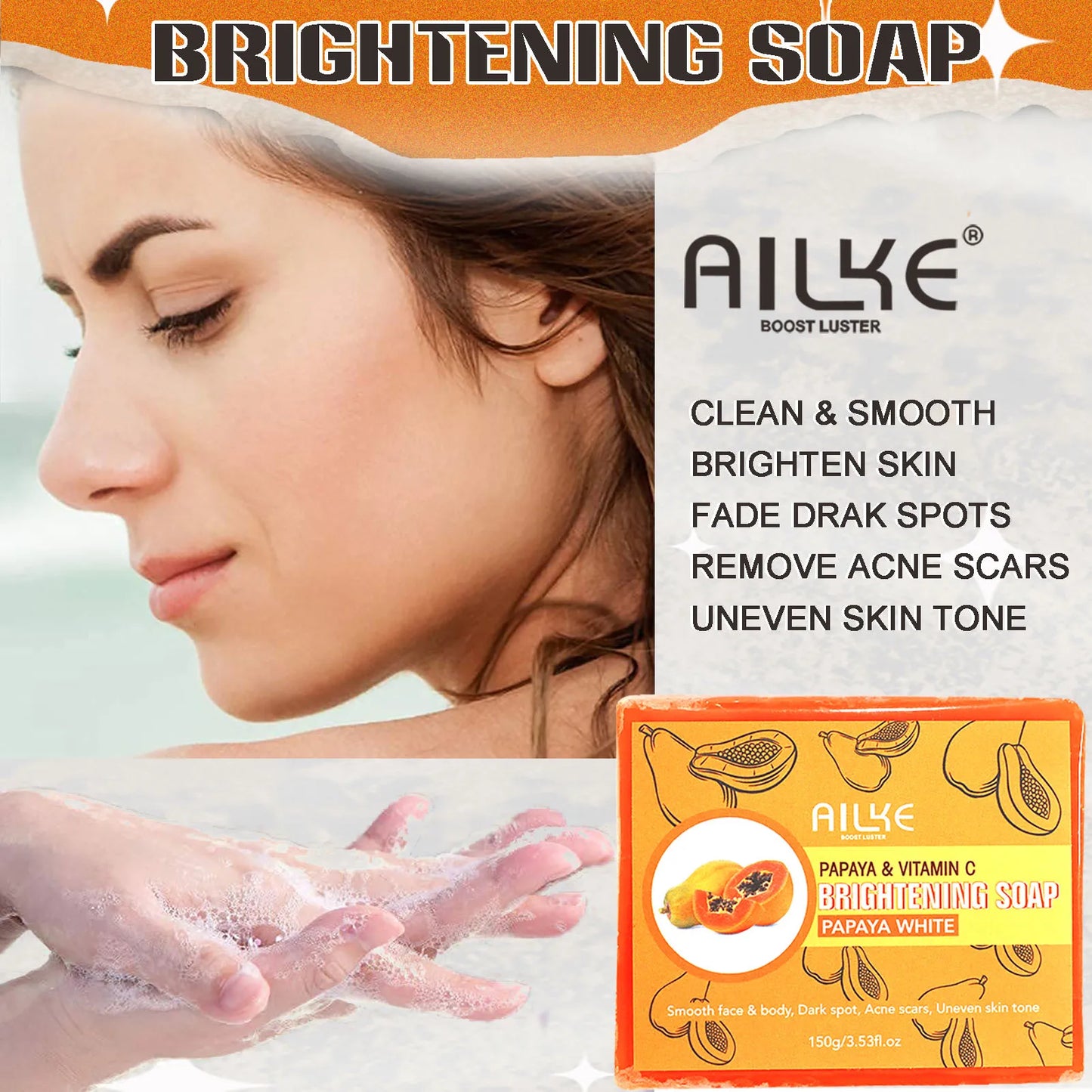 AILKE Double Glutathione Whitening Skin Care For Radiant Even Tone