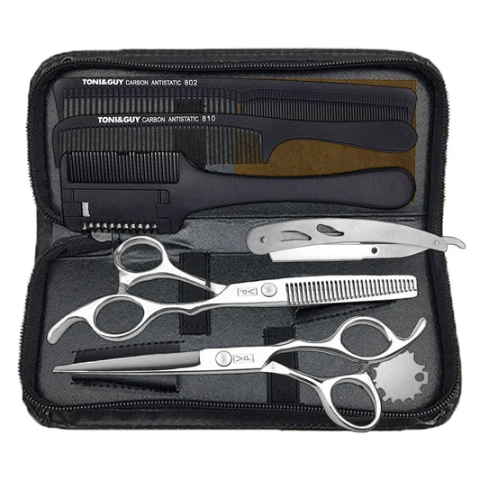 Hairdressing Scissors Set 5.5 6.0 Inch Japan 440C Professional Barbers