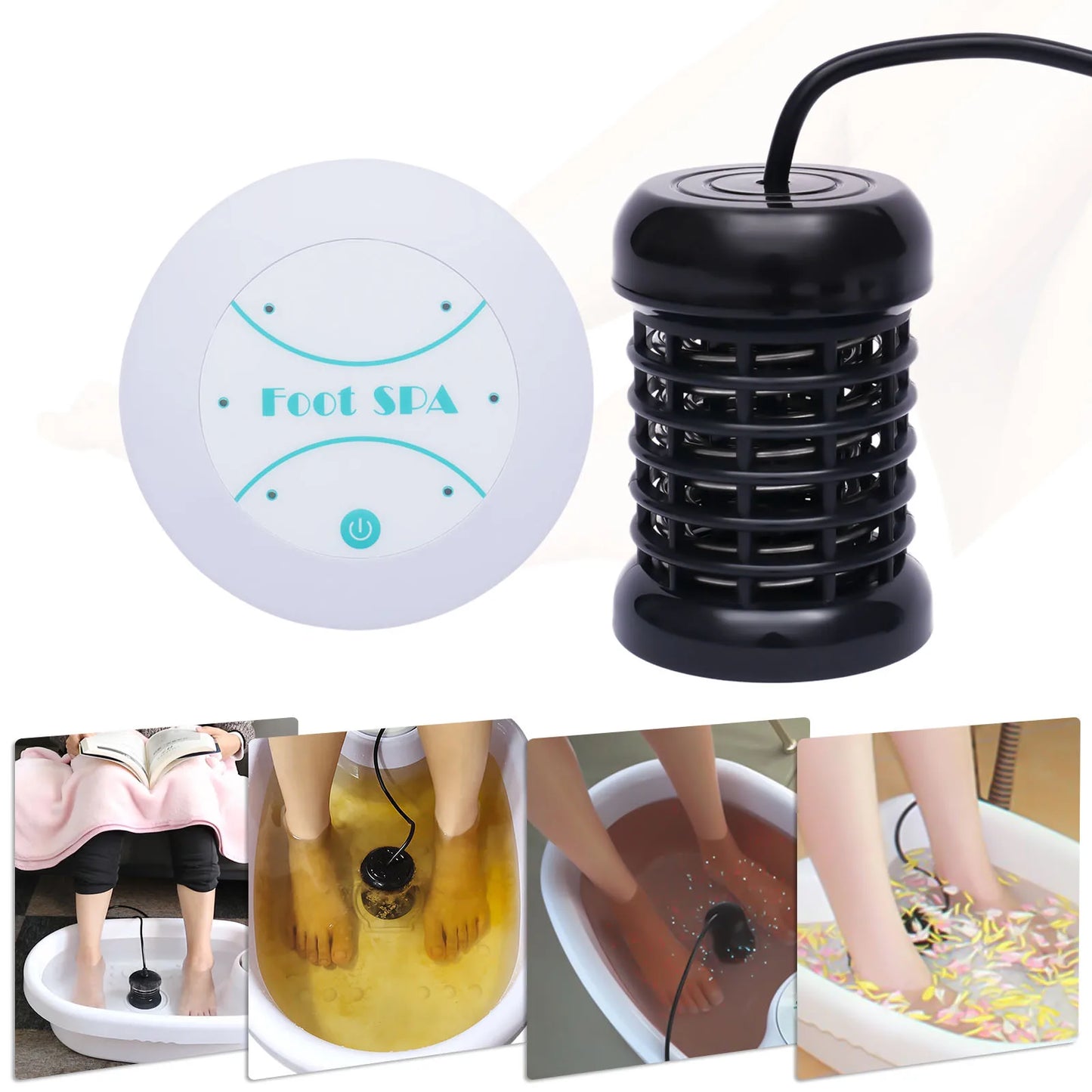 Advanced Ionic Detox Foot Bath Machine with Timer, 3 Modes, Heating, and LCD Screen for Complete Foot Detox and Health