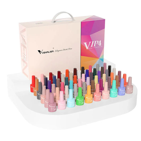 Venalisa Gel Nail Polish Set 60 Colors HEMA Free UV LED