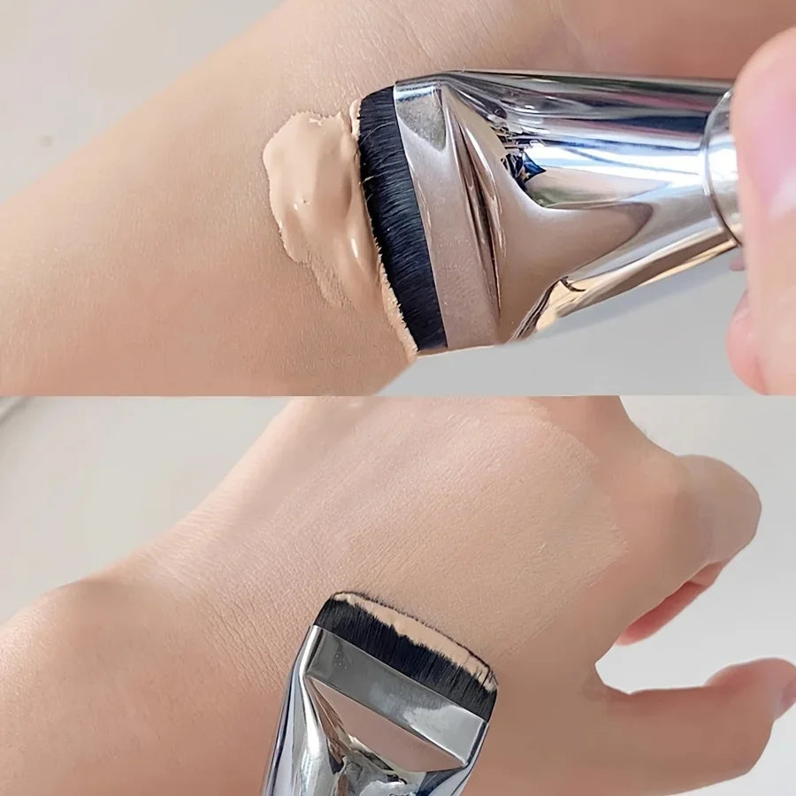 Ultra Thin Flat Head Foundation Brush for Traceless Makeup