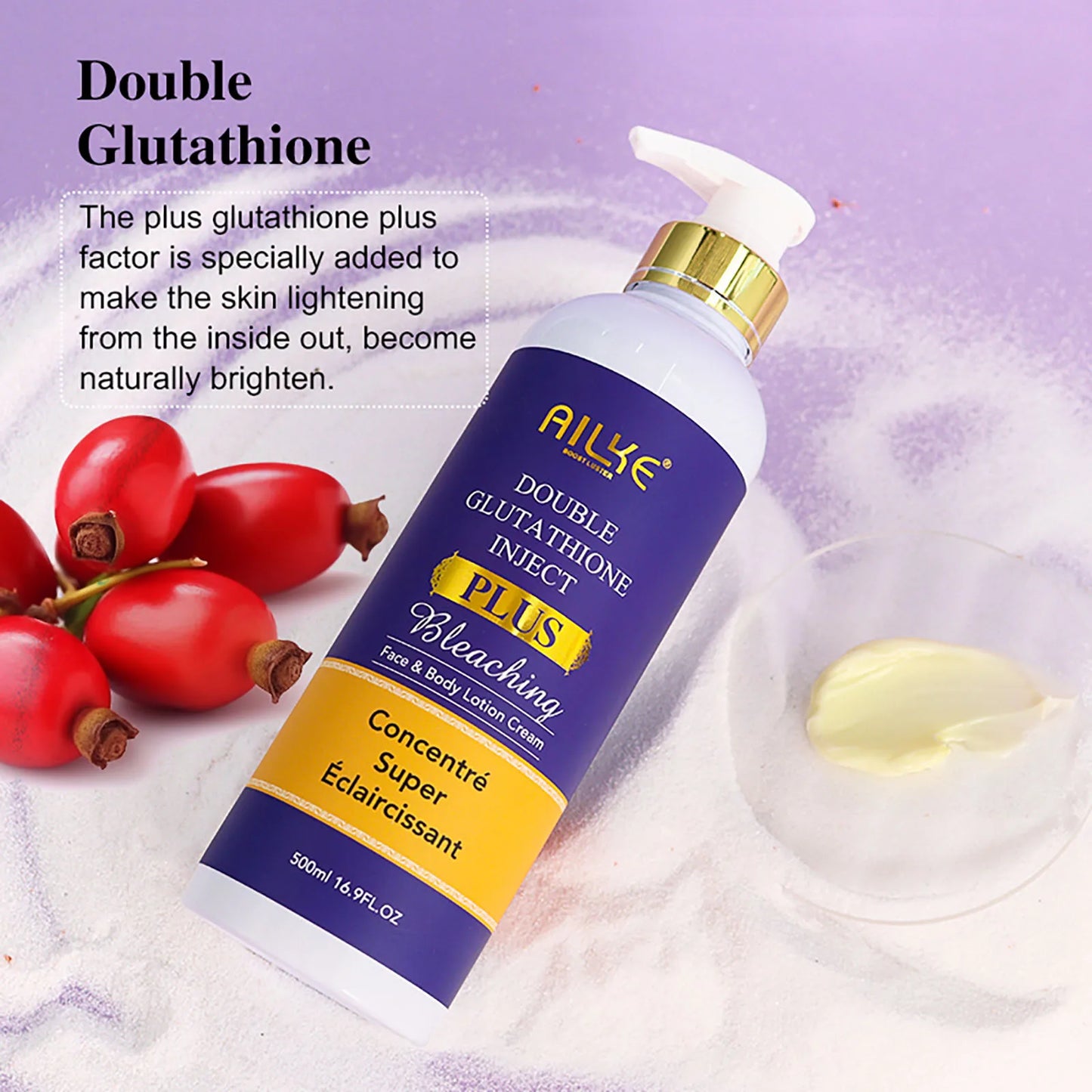 AILKE Double Glutathione Whitening Set For All Skin Types