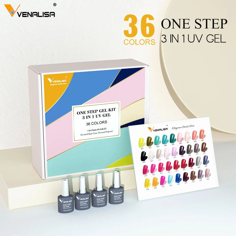 VenalisaOfficial Premium Gel Kit 36 60 Soak Off UV Led