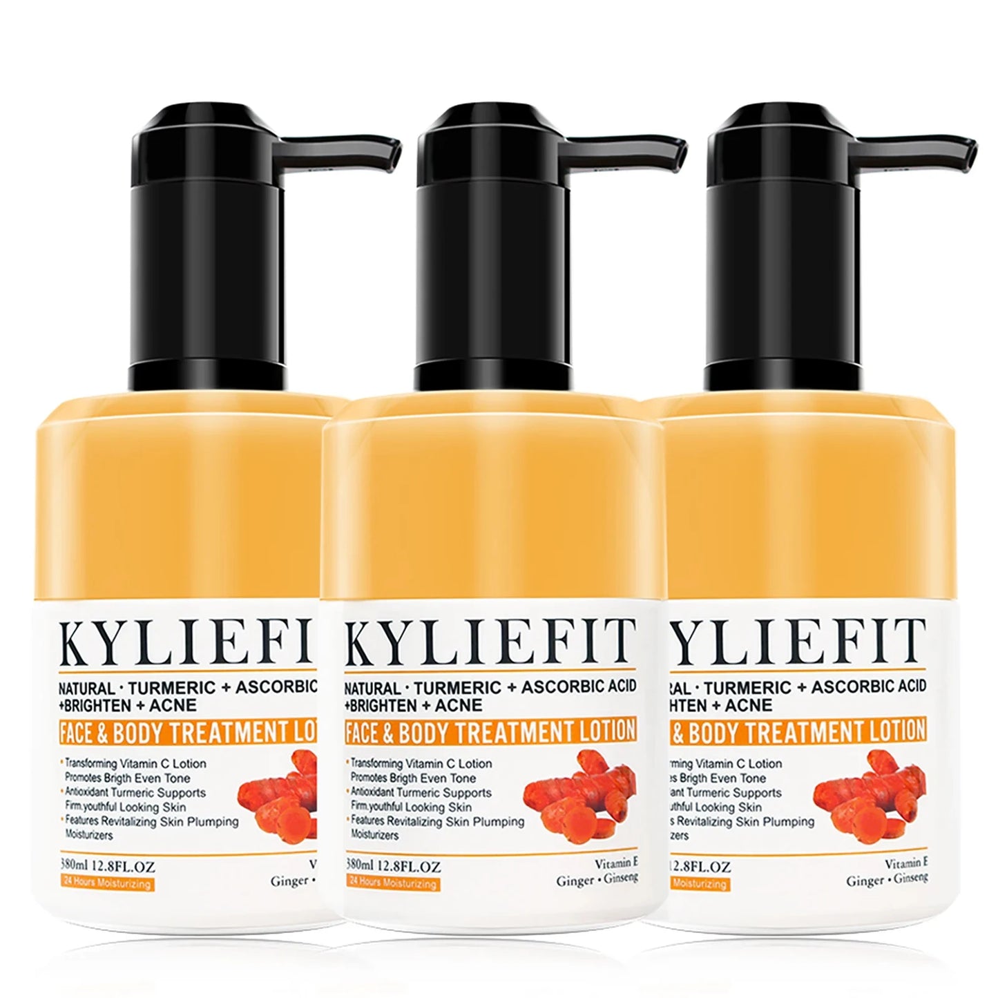 AILKE Organic Turmeric Skin Care Set Brighten And Even Skin
