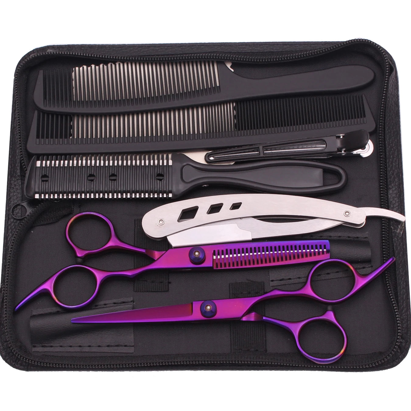 6 Inch Professional Hair Scissors Set For Cutting Thinning Hair