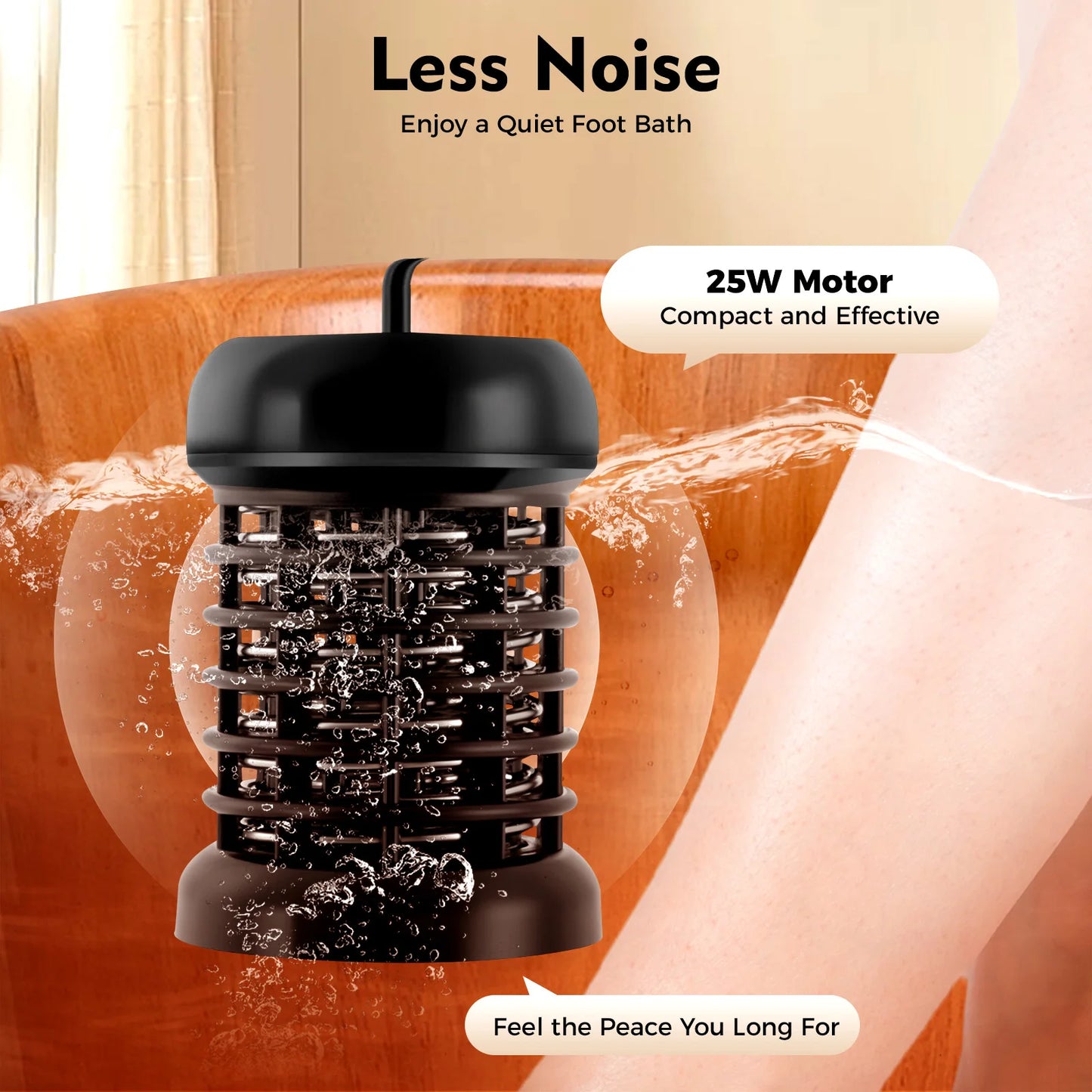 Ionic Detox Foot Bath Machine Portable Home Spa Kit