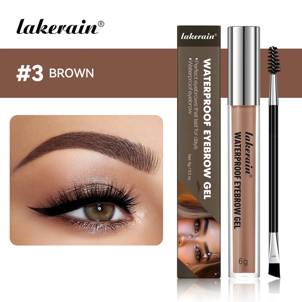 Multicolor Eyebrow Gel Luxurious Longlasting Waterproof Dyeing Formula Enhancer EyeMakeup