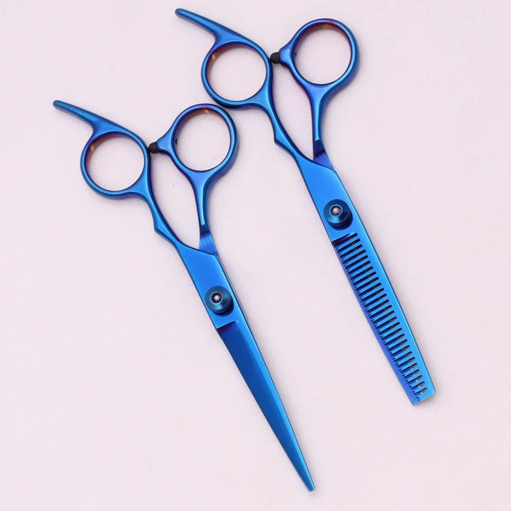 6 Inch Professional Hair Scissors Set For Cutting Thinning Hair