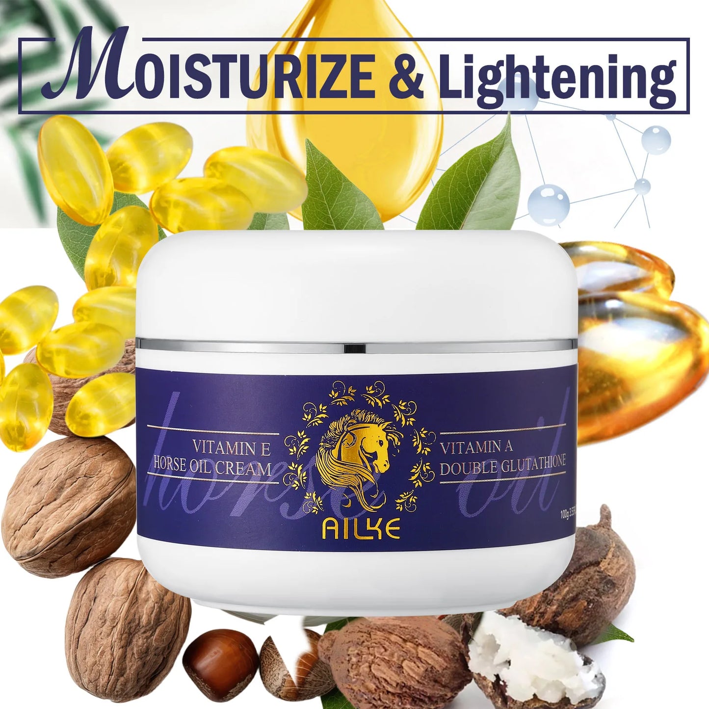 AILKE Double Glutathione Whitening Skin Care For All Skin Types