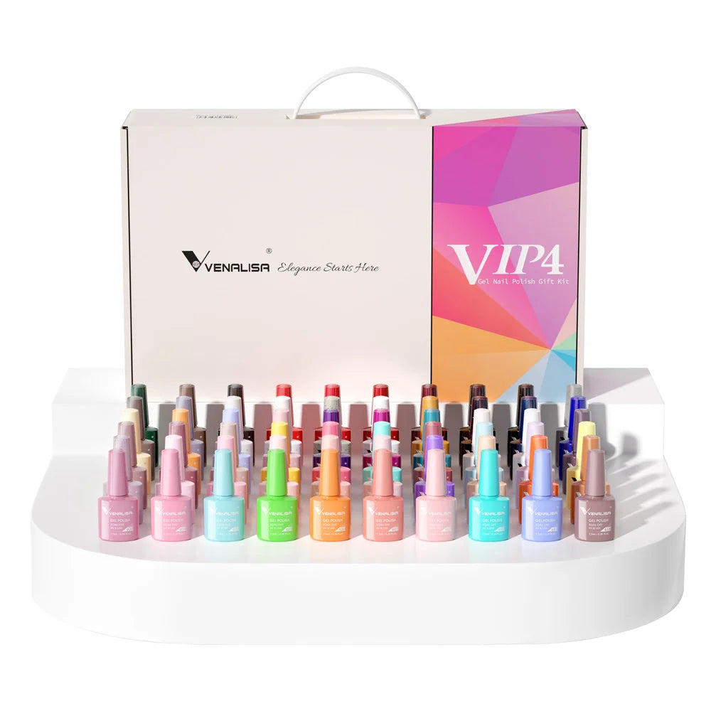 Venalisa Gel Nail Polish Set 60 Colors HEMA Free UV LED
