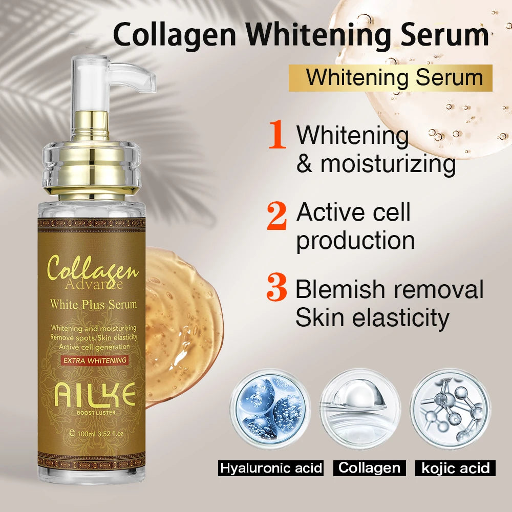 Ailke Skin Whitening Serum Reduces Spots Moisturizing