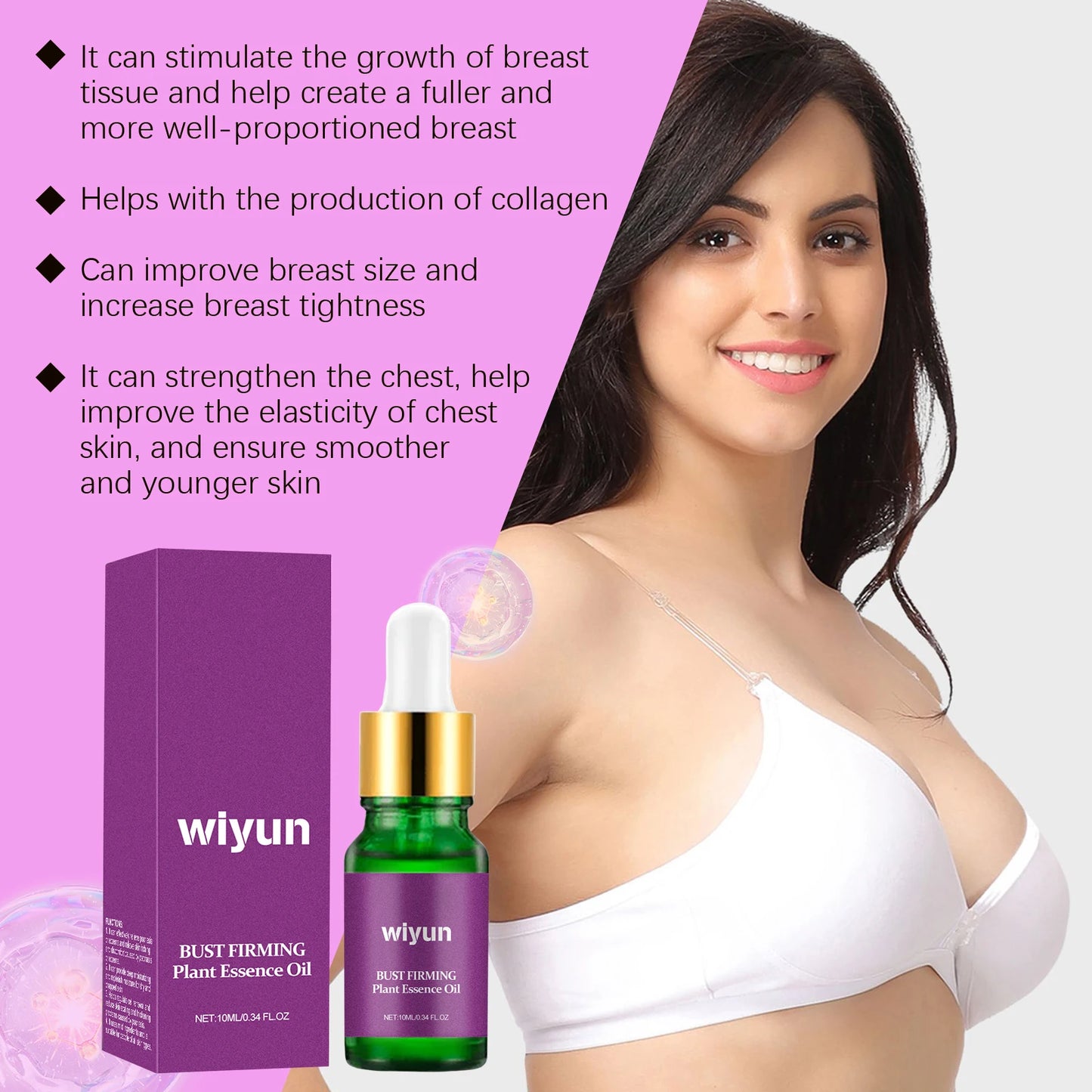 Bust Firming Plant Oil For Chest Care And Elasticity