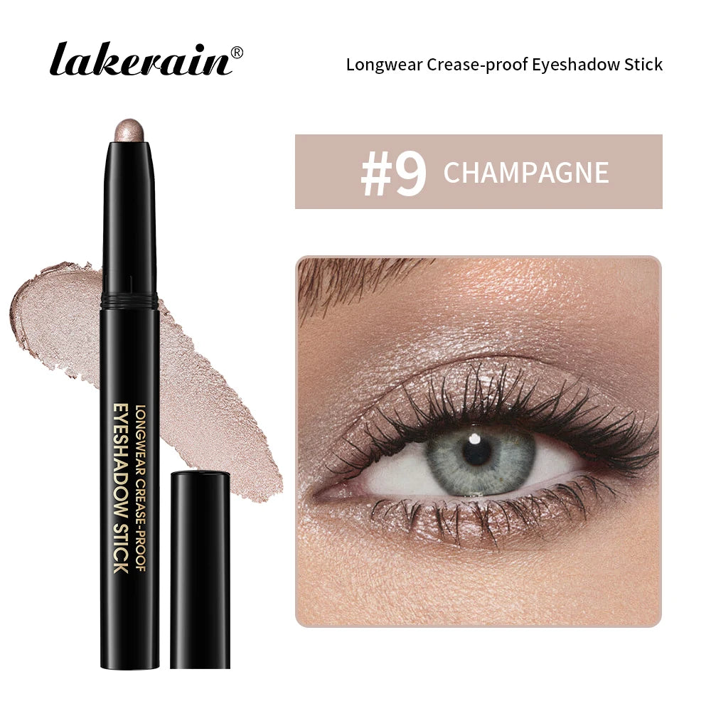 Waterproof Matte and Glitter Eyeshadow Liner Pencil Dual Eye Makeup