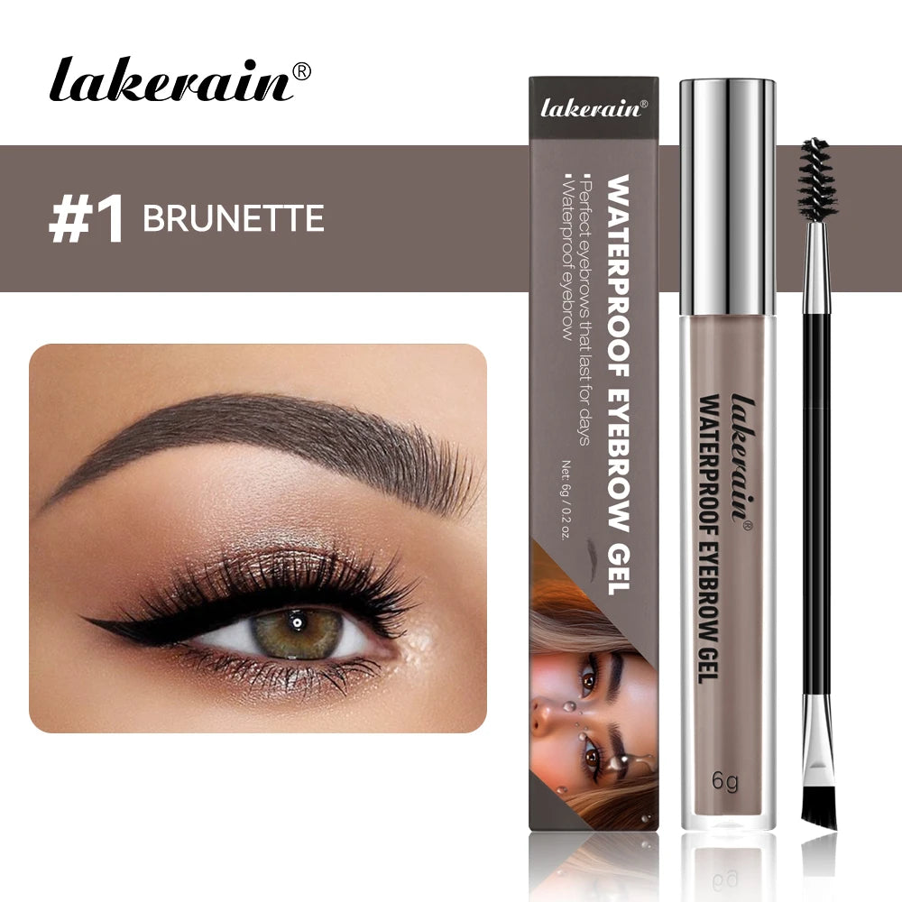 Multicolor Eyebrow Gel Luxurious Longlasting Waterproof Dyeing Formula Enhancer EyeMakeup