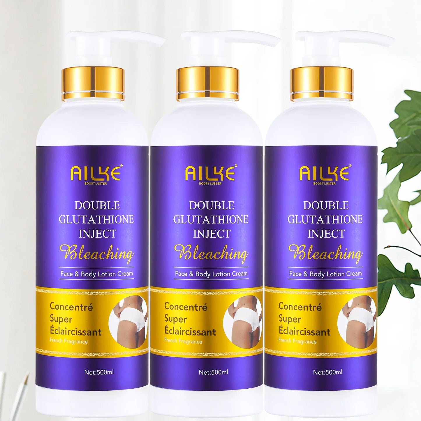 AILKE Double Glutathione Whitening Skin Care For All Skin Types