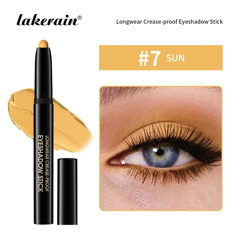 Waterproof Matte and Glitter Eyeshadow Liner Pencil Dual Eye Makeup