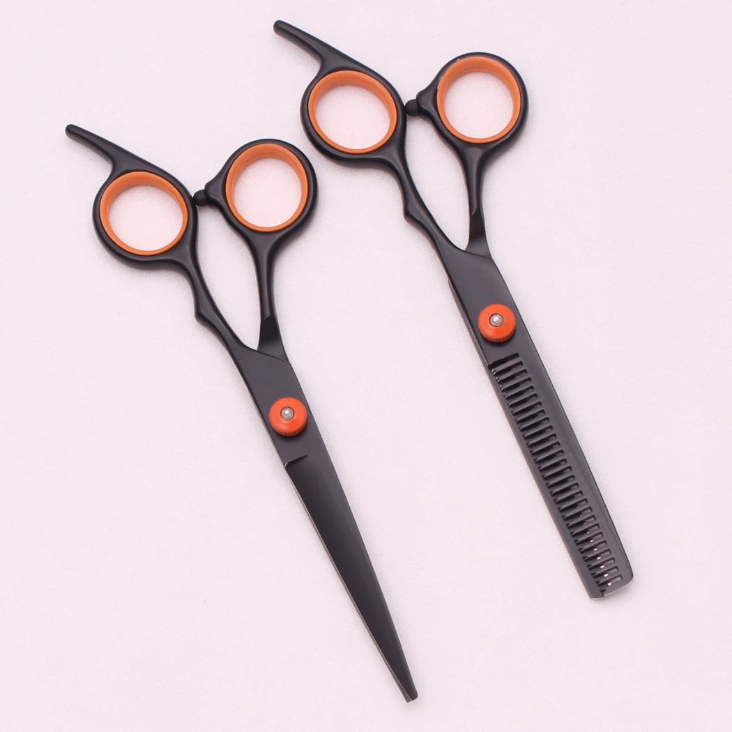 6 Inch Professional Hair Scissors Set For Cutting Thinning Hair