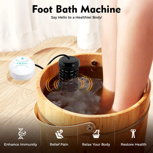 Ionic Detox Foot Bath Machine Portable Home Spa Kit