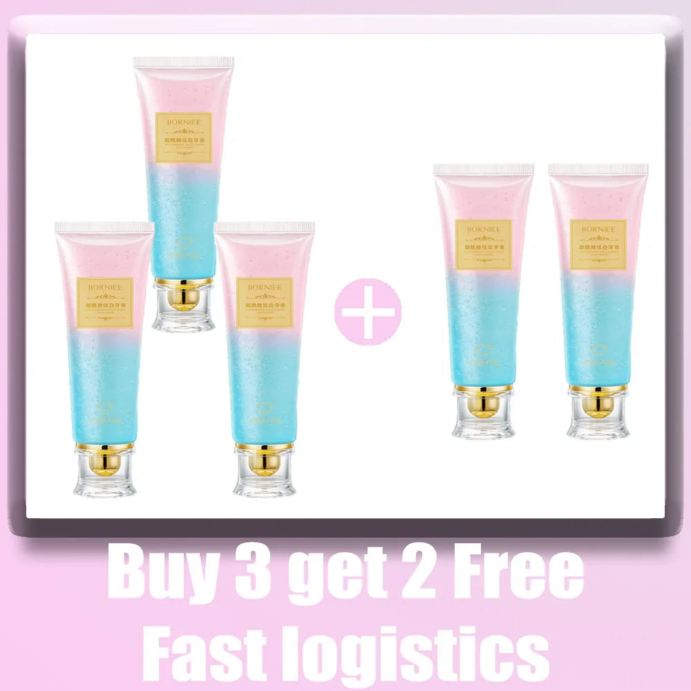 100g Niacinamide Whitening Toothpaste Refreshing Clean Teeth For Men And Women Fresh Breath Toothpaste To Remove Tooth Stains