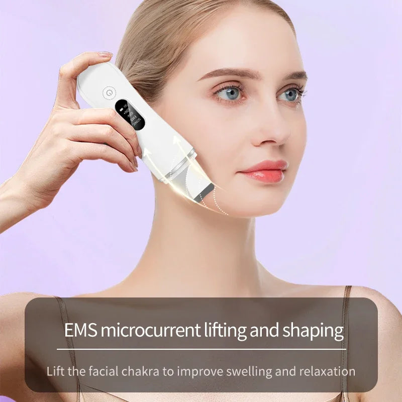 New Ultrasonic Skin Scrubber Cleansing Blackheads Daily